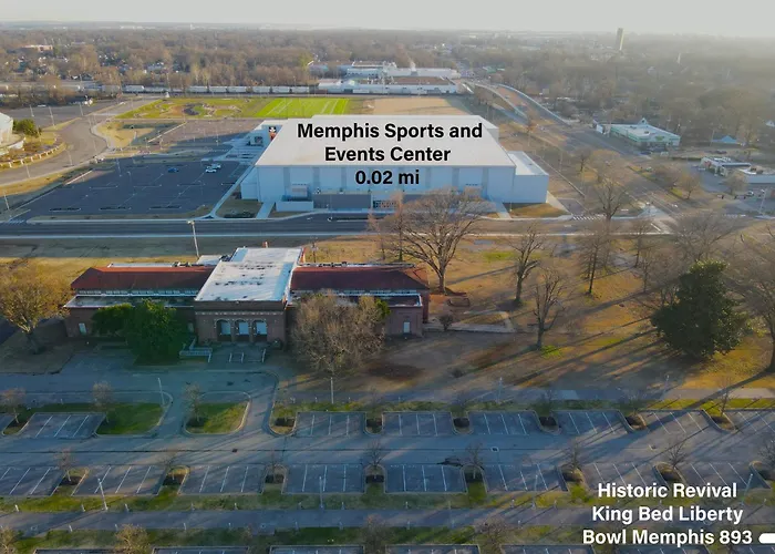 Historic Revival King Bed Liberty Bowl Memphis 893